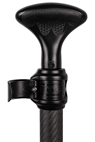 ISLE Stand Up Paddle Board Paddles (3 Piece Carbon Adjustable Shaft w/Nylon Blade)