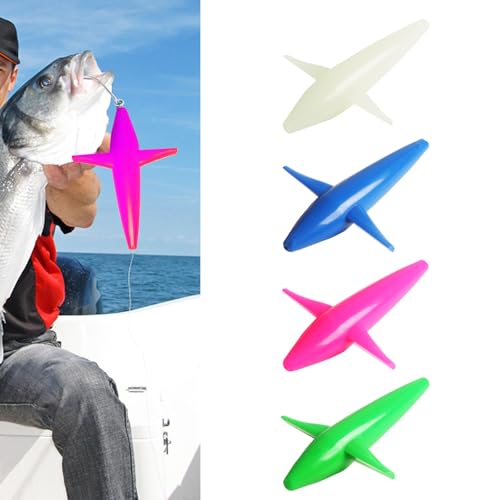 3pcs Trolling Lures Trolling Bird Teaser Fishing Tackle Accessories 5in 1.34oz Lures Marlin Saltwater Fishing Lures