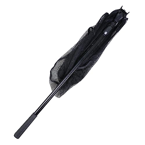 RESTCLOUD Fishing Landing Net with Telescoping Pole Handle, Fishing net Freshwater for Kids Men Women, Extend to 40-63 Inches
