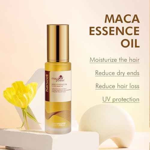 Karseell Moroccan Argan Oil for Hair Healing Cold Pressed Weightless Argan Oil Hair Serum for Dry Damaged Hair 50ml