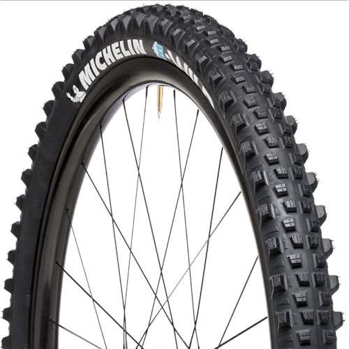 Michelin E-Wild Rear Mountain Bike Tire for Hard, Dry, Soft and Mixed Terrain, GUM-X3D Compound, 29 x 2.60 inch