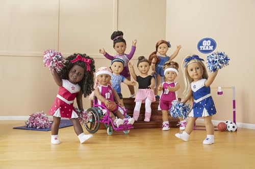 American Girl 18-inch Doll Ultralight Working Wheelchair with Padded Seat and Fabric Bag, for Ages 6+