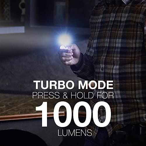 Energizer LED Headlamp Rechargeable X1000, Ultra Bright IPX4 Water Resistant Head Light, 1000 Lumen Turbo Mode, Headlamp for Outdoors, Power Outage Emergency, (USB Cable Included)