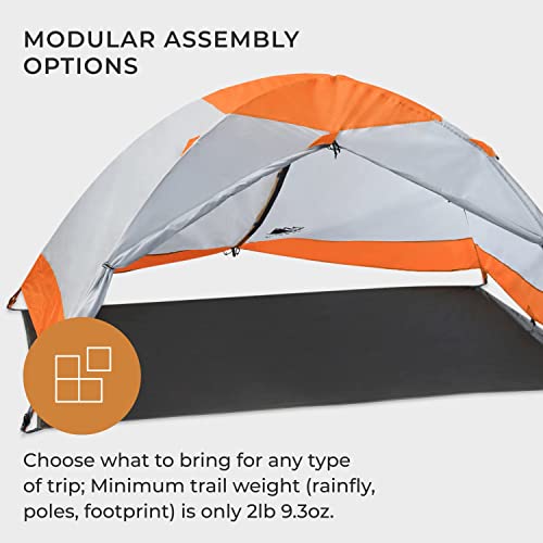 Hyke & Byke Yosemite Hiking & Backpacking Tent - 3 Season Ultralight, Waterproof Tent for Camping w/Rain Fly and Footprint...