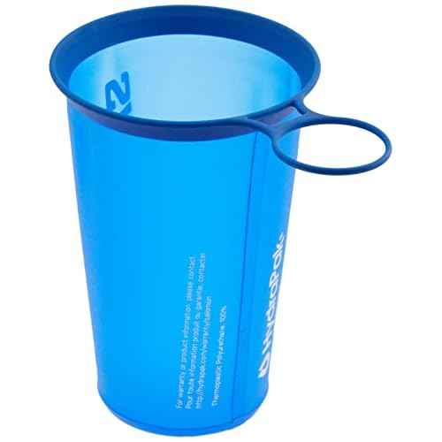 Salomon Soft Cup Speed 150ml / 5oz Collapsible Race Cup Hydration Accessory - Clear Blue