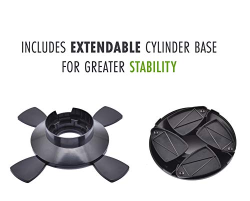 Flame King YSNVT-508 Portable BottleTop Camping Stove with Stable Lightweight Base Stand, Great for Outdoor Cooking, Backp...