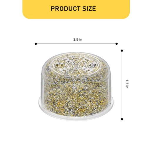 2 Pack Shower Head Filter Replacement Cartridge Compatible with All Canopy Fixed & Handheld Filtered Shower Head, Shower F...