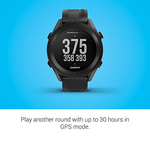 Garmin G010-N2472-00 Approach S12 42k+ Preloaded Courses Golf Watch Black - Certified (Renewed)