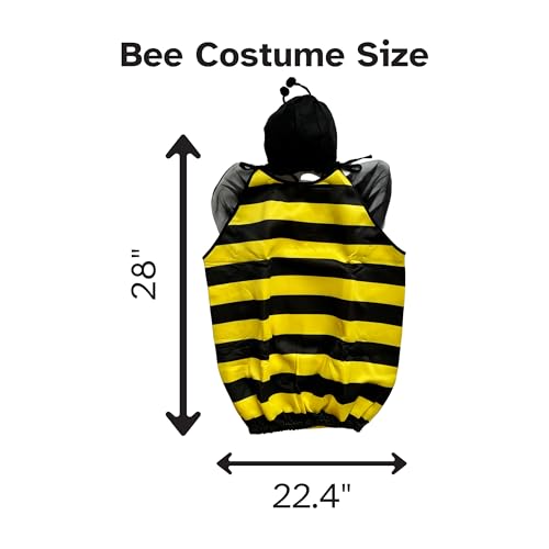 Kangaroo Bumble Bee Halloween Costume for Women and Toddlers - Funny Bumblebee Outfit for Halloween Cosplay Dress up Apparel