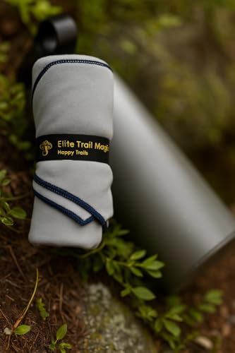 Elite Trail Magic Backpacking Ultralight Quick Dry Microfiber Soft Fast Drying Hand and Face Towel Wash Cloth Camping Yoga...