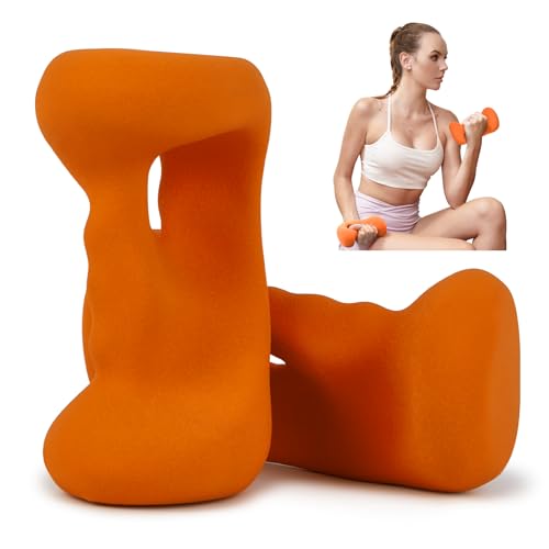 HXD-ERGO Ergonomic Dumbbells Weights Set-Hand Weights for Women at Home, Ear Dumbbells Weights for Pilates, Yoga, Jogging,...