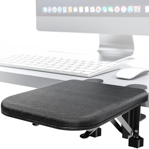 NODOCA Arm Rest for Desk, Ergonomics Wrist Rest, Desk Extender, Soft Sponge Built-in, Comfortable Arm Support for Desk, Fo...
