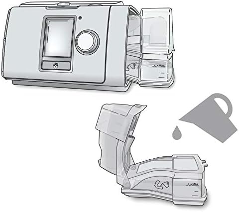 Updated HumidAir Water Chamber for CPAP AirSense 10 /AirCurve 10, Clear, Plastic, 380 mL