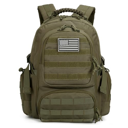 30L Military Tactical Backpack for Men 3 day Assault Pack Molle Backpack Tactical Hiking Rucksack