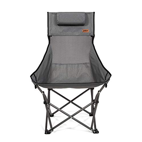 Mac Sports XP High Back Rocking Folding Camping Chair with Headrest - Lightweight Camping Chair Supports up to 225 LBs wit...