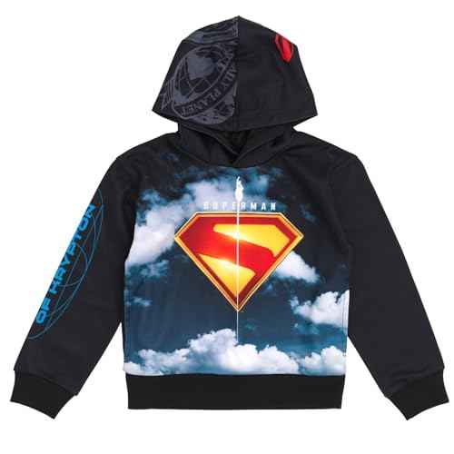 DC Comics Justice League Batman Fleece Pullover Hoodie Toddler to Big Kid