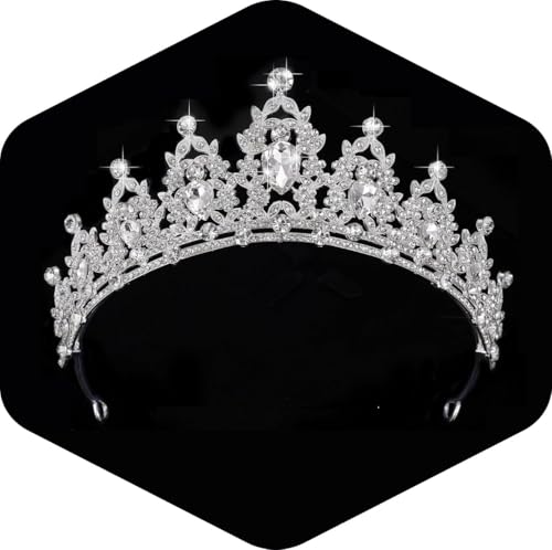 Kamirola - Queen Crown and Tiaras Princess Crown for Women Crystal Headbands for Bridal, Princess for Wedding and Party