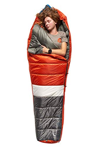 Sierra Designs Shut Eye 20 Degree Regular | Women's Sleeping Bag - SierraLoft Synthetic Insulation, Mummy Style Camping & ...
