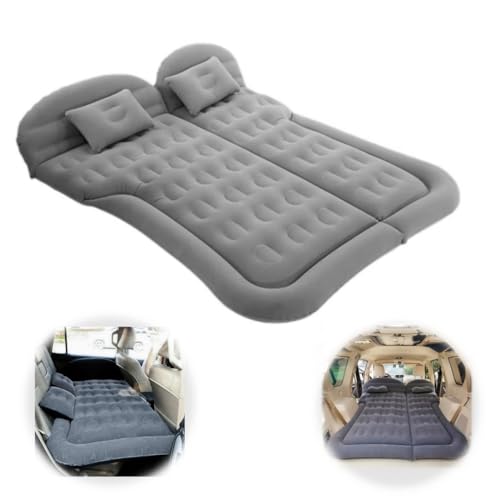 Liphier SUV Air Mattress Camping Bed Car Inflatable Mattress for Truck Backseat - Foldable Air Mattress with Flocking Surf...