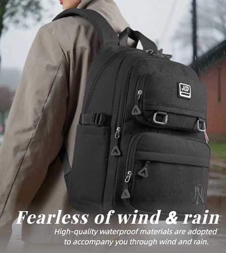 BASICPOWER School Backpack for Girls Boys, Laptop Backpack Middle High School Student Bookbag for Teens