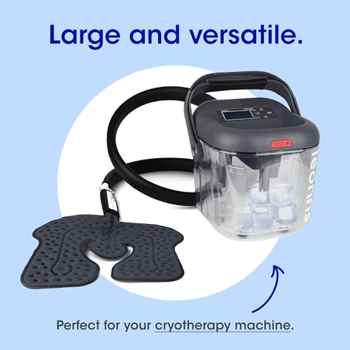 Extra Large Reusable Ice Cubes (2.2" Sq.) 6-Pack - BPA Free Plastic - Great for Cryotherapy Machines, Cold Therapy Units,...