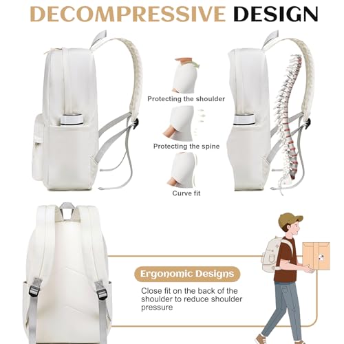 Bluboon School Backpack for Teen Girls Women Laptop Backpack College Bookbags Middle School Travel Work Commuter Back Pac...