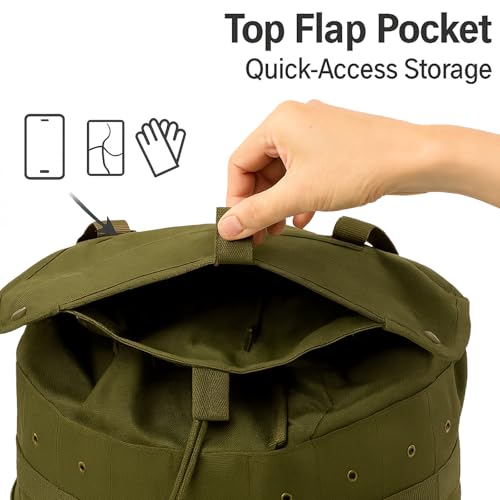 MT Military Alice Pack Medium Army Survival Combat ALICE Rucksack Backpack 50L Olive Drab