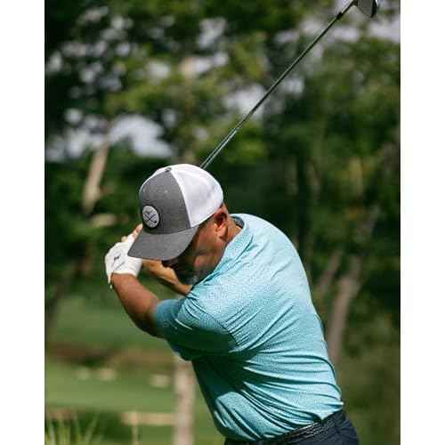 Mizuno Unisex Crossed Clubs Meshback Golf Hat