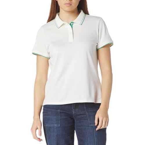 PUMA Womens Pique Tipped Ss Polo