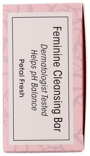 One With Nature Feminine Cleansing Bar Soap Petal Fresh 3.5 oz Bar Soap