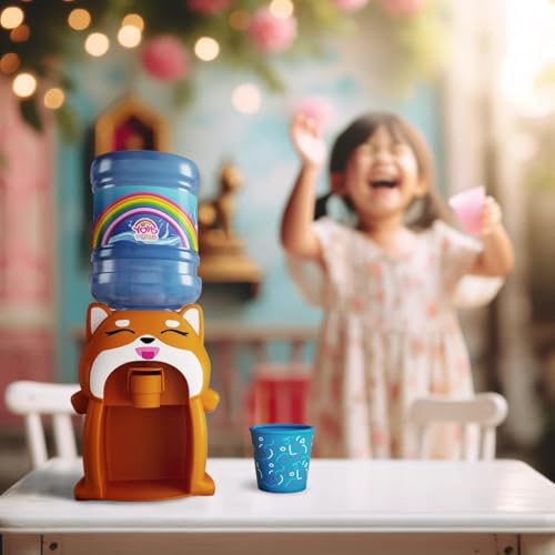 My Mini Cooler – Tiny Water Dispenser Machine for Dollhouse Furniture, Juice, Beverage | Miniature Desktop Water Dispense...