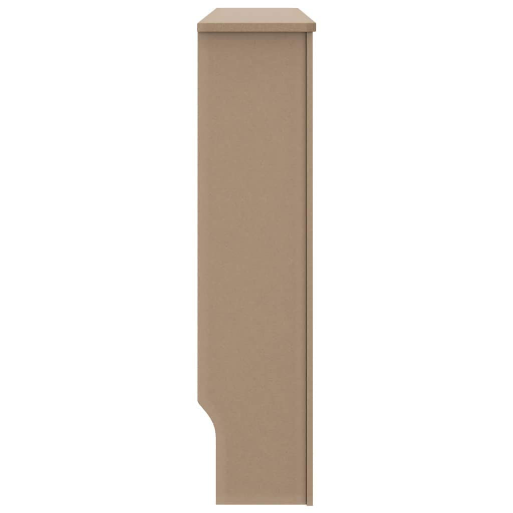 GOLINPEILO Brown Radiator Cover MDF Heating Radiator Cabinet Living Room Furniture Decor, 44.1" x 7.5" x 32.1", Horizontal Design