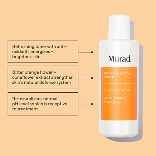 Murad Essential-C Toner – Moisturizing Vitamin C Face Toner with Antioxidants to Refresh, Hydrate, and Restore Radiance – ...
