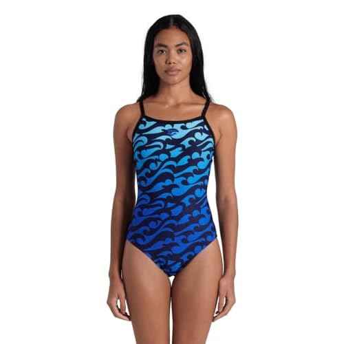 ARENA Womens Performance Women's Surfs Up Light Drop Back Swimsuit