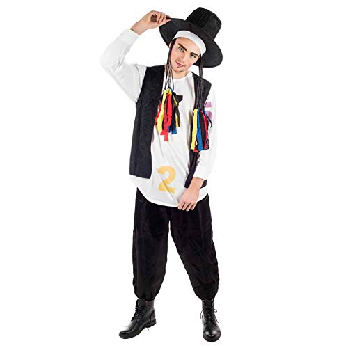 fun shack Mens 1980s Pop Star Costume, 80s Pop Culture Costume, 80s Mens Costumes for Adults, Men 80s Outfits For Adults