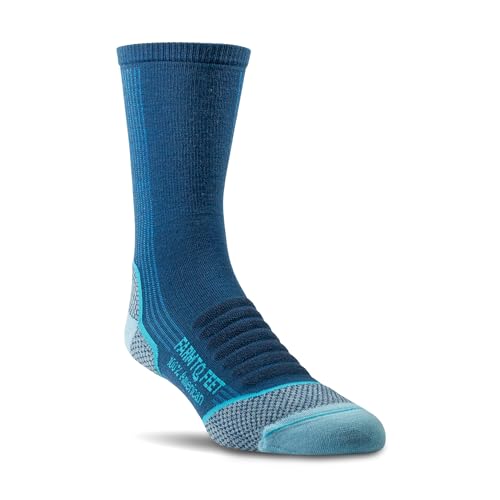 Farm to Feet unisex-adult Damascus Lightweight Technical 3/4 Crew