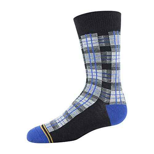 GOLDTOE boys Total Package Crew Socks, 6-pairs