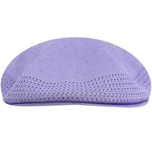 Kangol Tropic 504 Ventair Ivy Cap for Men and Women, Large, Digital Lavender