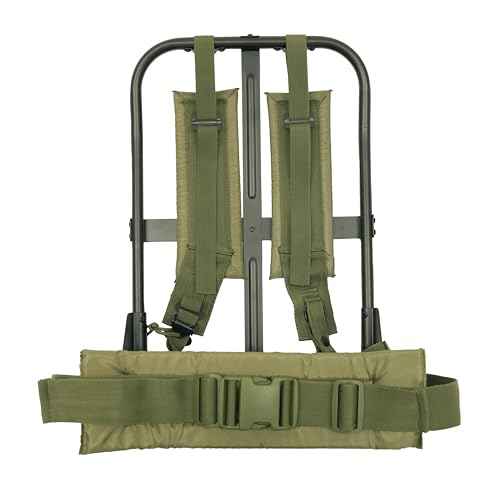 Rothco Alice Pack Frame with Attachments ? Includes Padded Shoulder Straps and Kidney Pad Waistbelt ? Lightweight Aluminum Construction