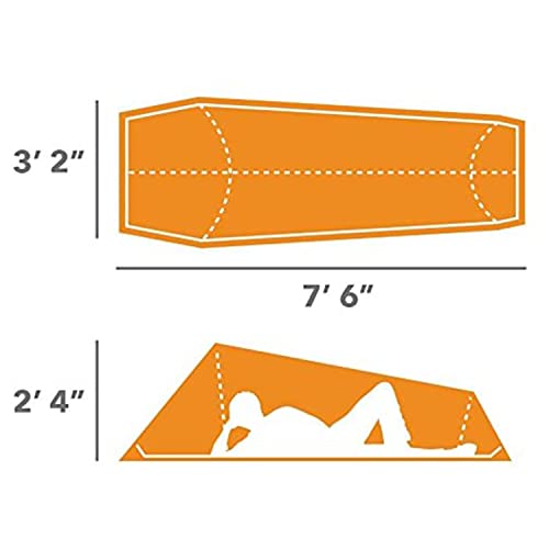 Winterial Camping Tent, 1/3/6 Person Lightweight Personal Bivy 1 to 6 Person Tent with Waterproof Tent Rainfly, Durable St...