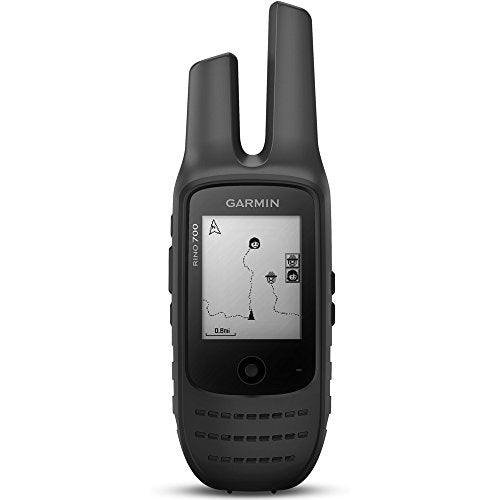 Garmin Rino 700, Rugged 2-Way Radio and Handheld GPS Navigator with GPS/GLONASS, 2.2 inches (010-01958-20)