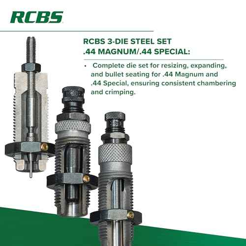RCBS 3 Die Set .44 Mag/.44 Special
