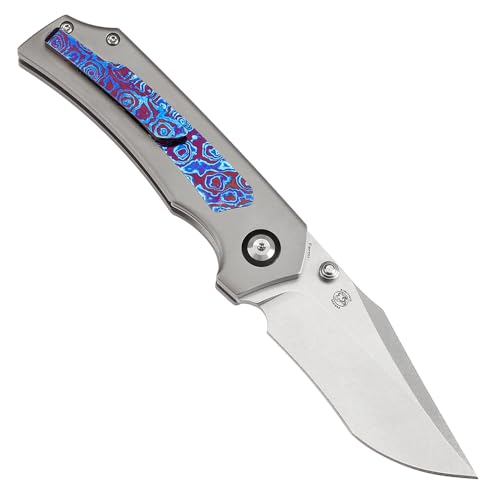 KANSEPT Fermi Pocket Folding Knives for Men Women Camping Hiking Folding Knife 3.11'' Stonewashed CPM 20CV Blade EDC Knife...