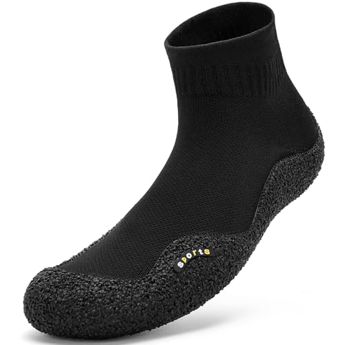 SUITSER Minimalist Barefoot Sock Shoes for Women and Men Lightweight Zero Drop Water Shoes Ultra-Portable and Multi-Purpos...