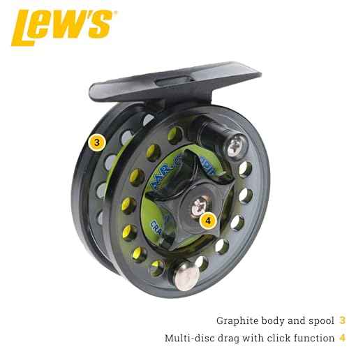 Lew's Crappie Thunder Solo Jigging Reel and Fishing Rod Combo