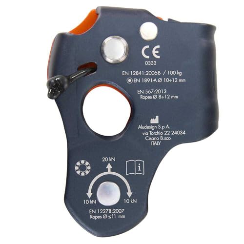 Climbing Technology CRIC-Anthracite/Orange Safety Accessory, Adults Unisex, Multicoloured (Multicoloured), One Size, Única