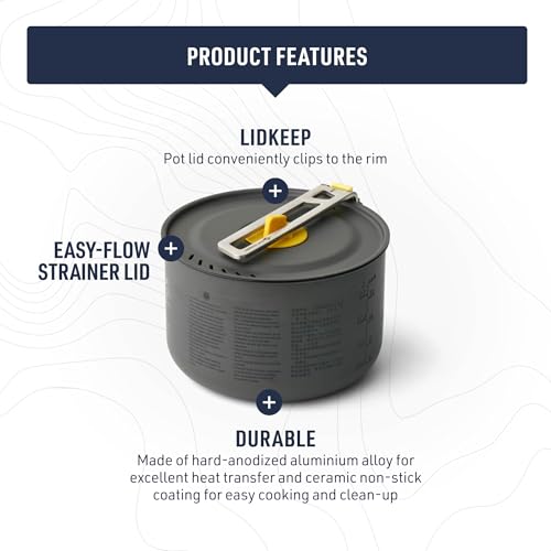 Sea to Summit Frontier Ultralight Camping Cooking Pot