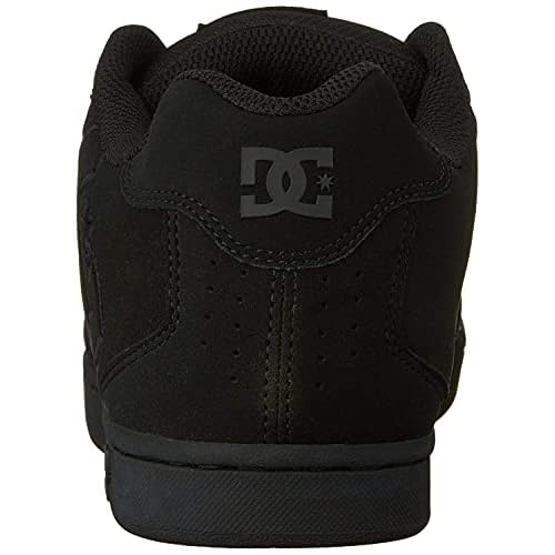 DC mens Net Skate Shoe, Black/Black/Black, 13 US