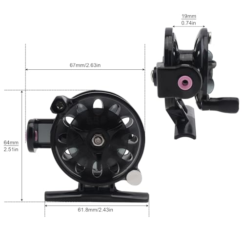 Fishing Reel, ABS Lightweight Spinning Reels Fish Reels, Tackle Gear for Carp Fishing