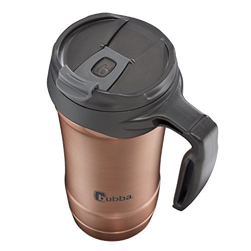 Bubba Hero Stainless Steel Travel Mug with Handle, 18 oz., Rose Gold